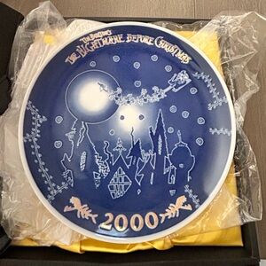 Disney Nightmare Before Christmas 2000 LE Plate